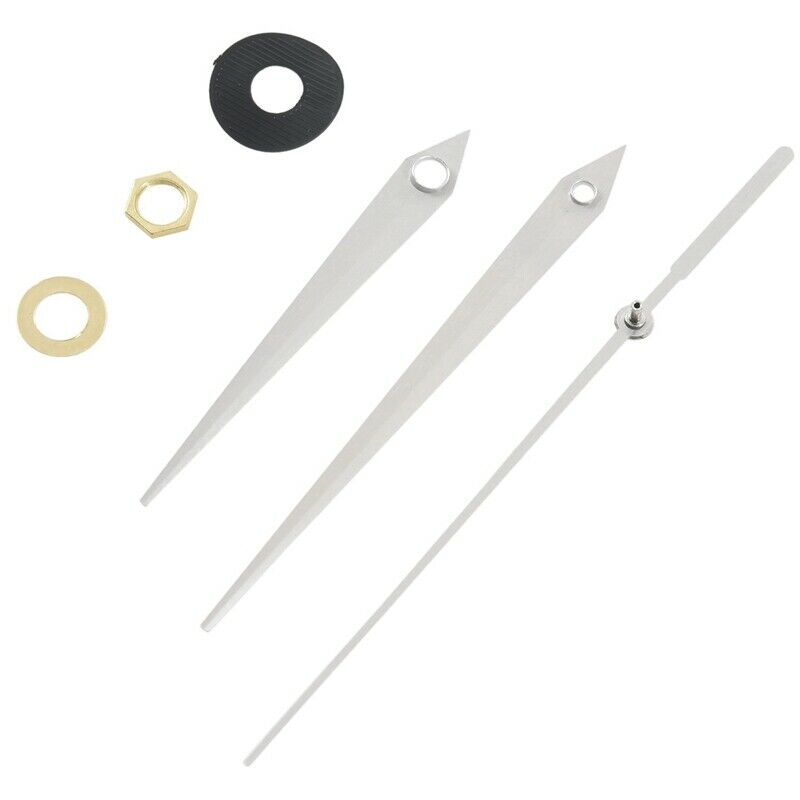 Quartz Clock Movement Mechanism DIY Repair Parts + White Hands I3V5V5