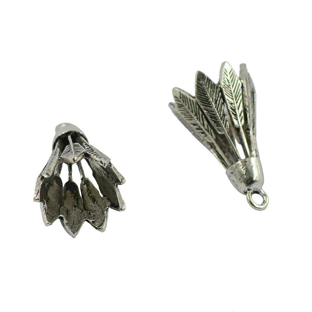 10x shuttlecock style charm pendants Sporty pendants DIY fashion jewelry
