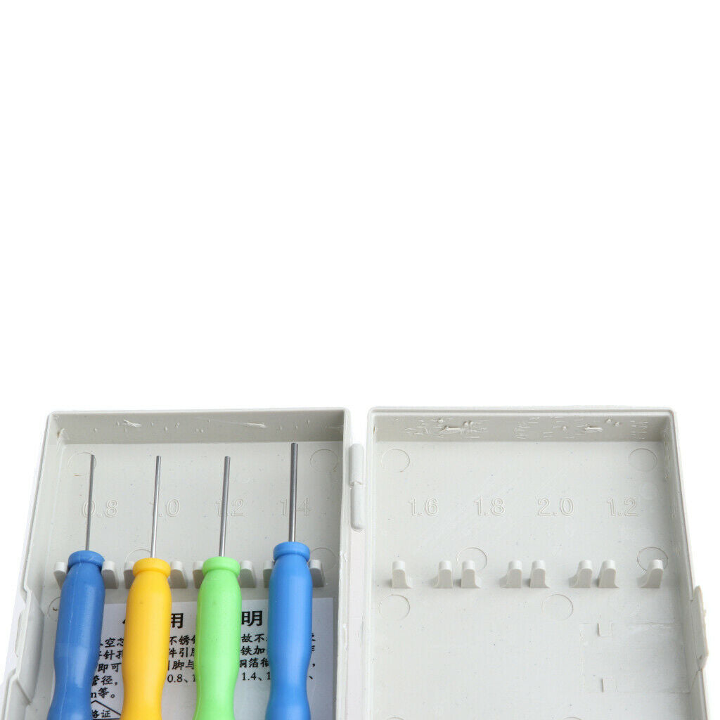 8 Pcs/Set Hollow Needles Desoldering Tool IC Extraction Tool Detaching Pin