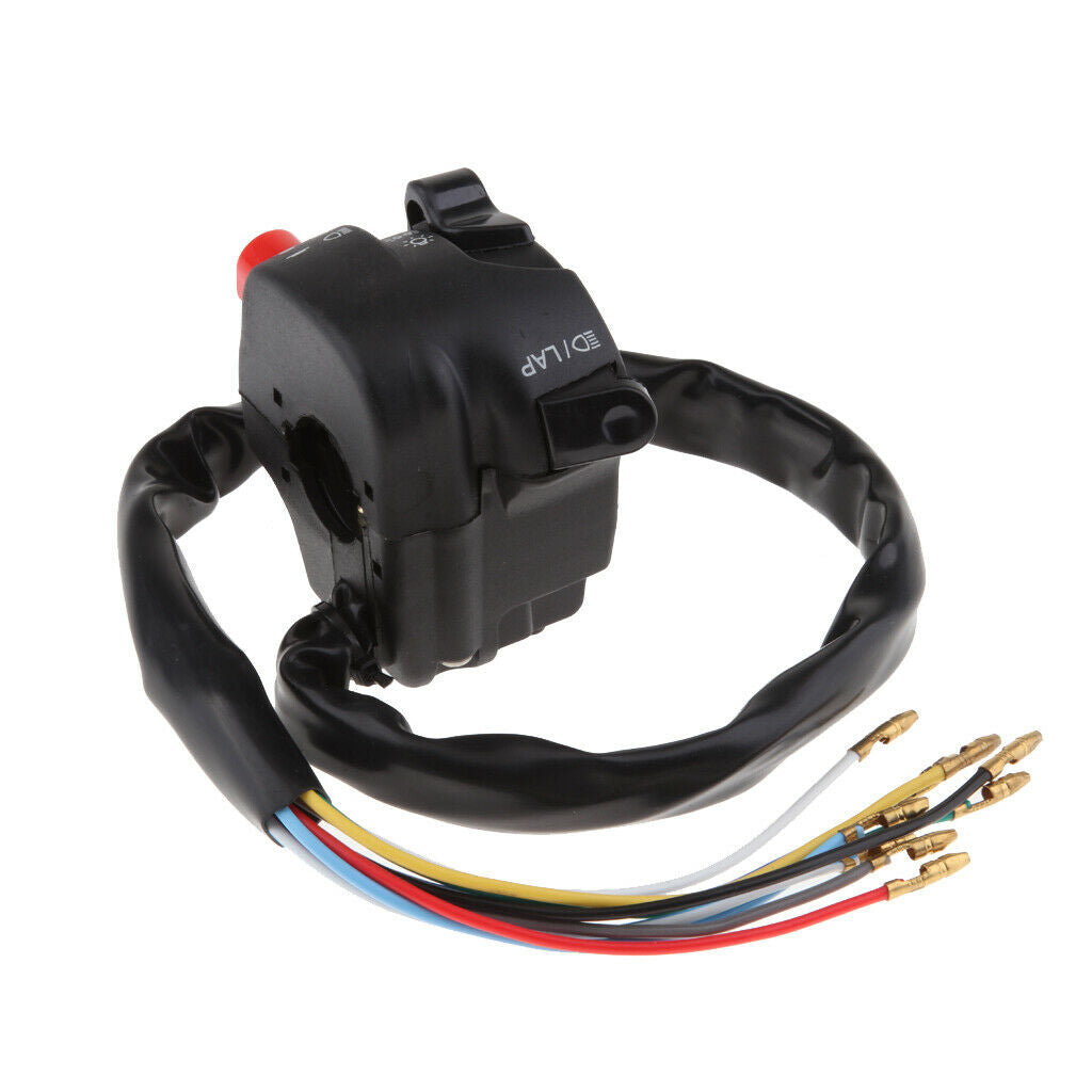 12V 2 on / off turn signal switch light switch handlebar turn signal switch
