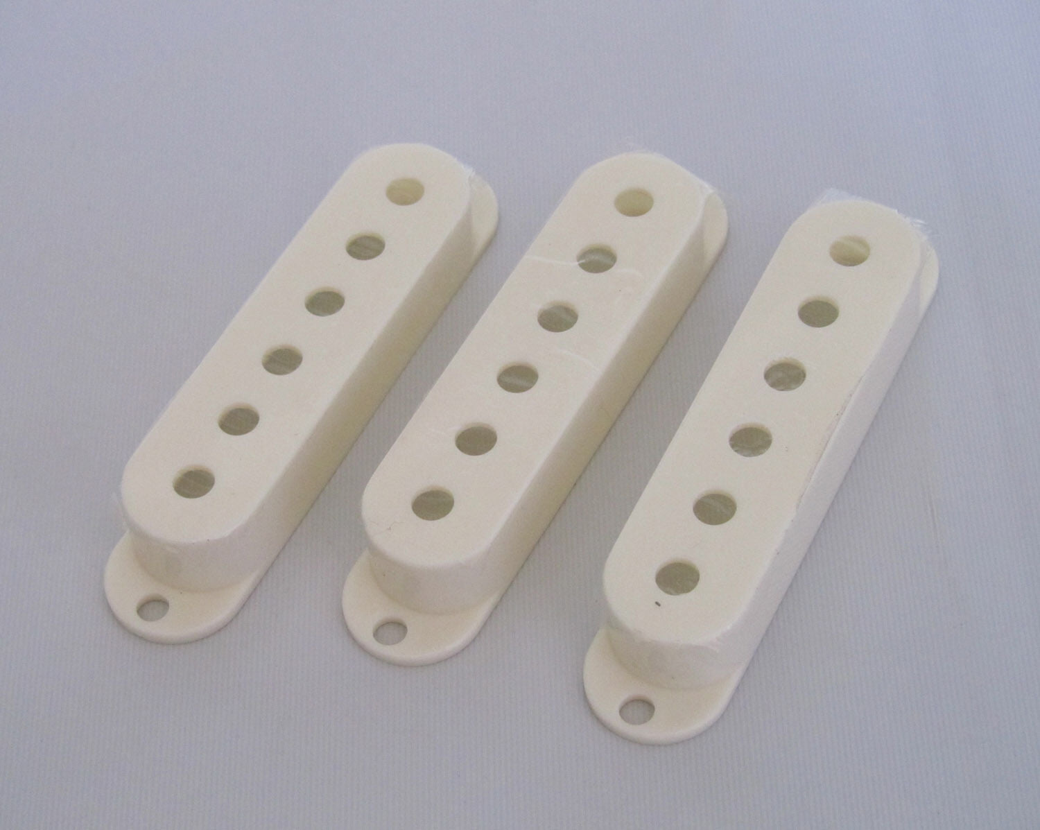 3x Parchment 50mm Pole ST Strat Guitar Pickup Cover Covers Single Coil