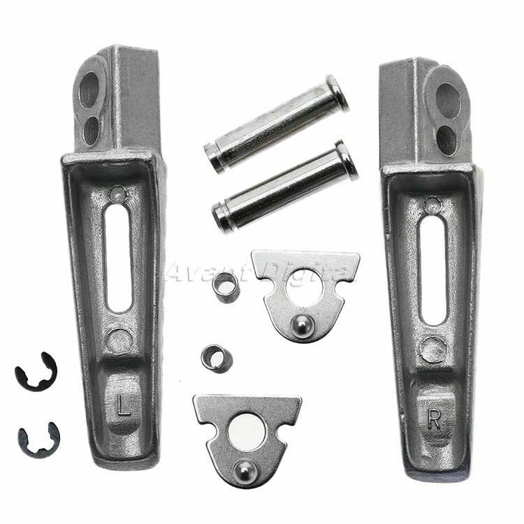 Rear Footrests Foot Peg Footrests For Suzuki GSX-R600 GSXR600 1996-2005 2004 03