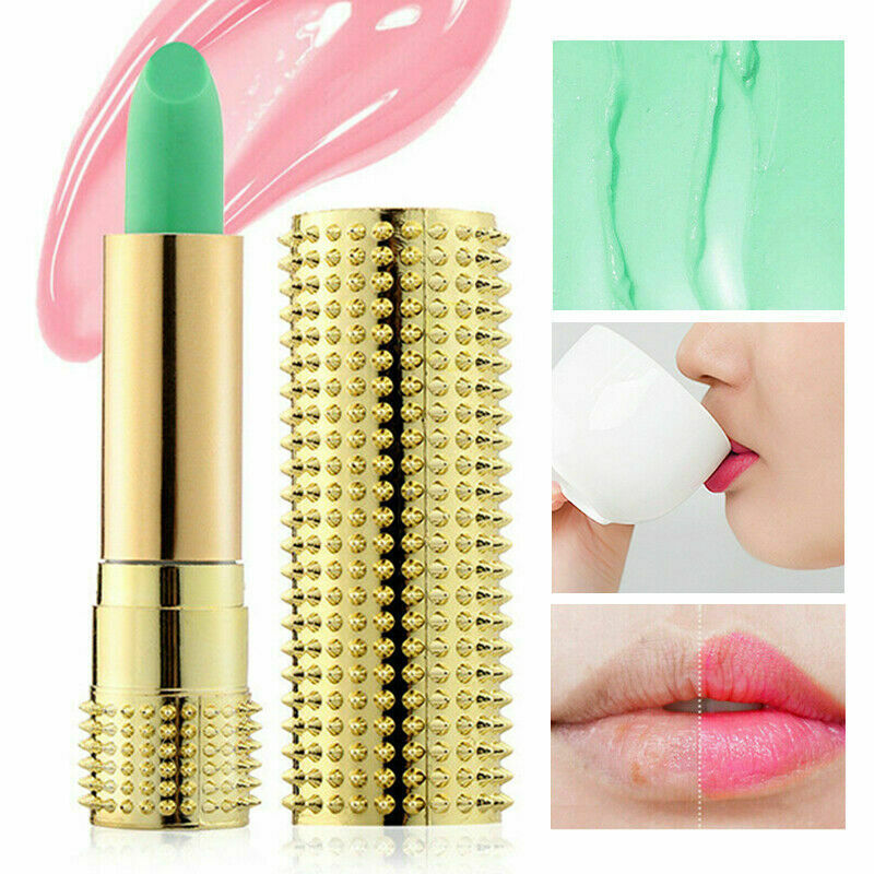 100% Aloe Vera Magic Lip Balm Temperature Color Change Natural Moisture Lipstick