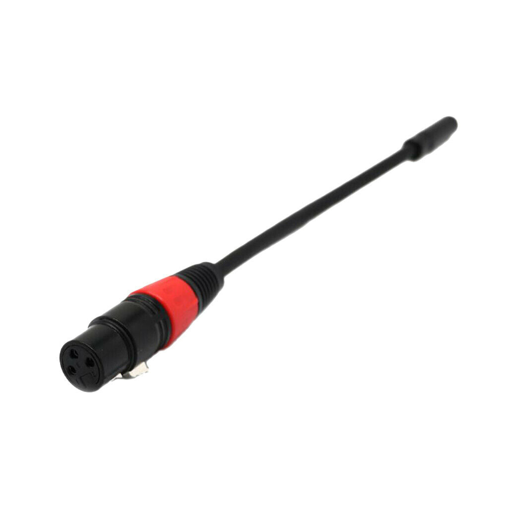 3.5mm (Mini) 1/8" Stereo Female to XLR Female Microphone Cable Cord