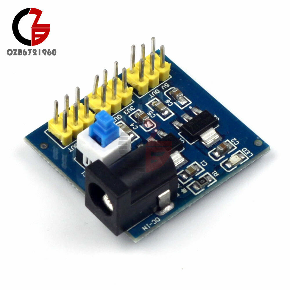 12V To 3.3V 5V DC-DC Buck Step-down Power Supply Module For Arduino