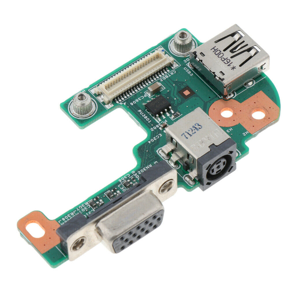 For Dell Inspiron N5110 Laptop DC IN Power Charging Port USB VGA-Out Board