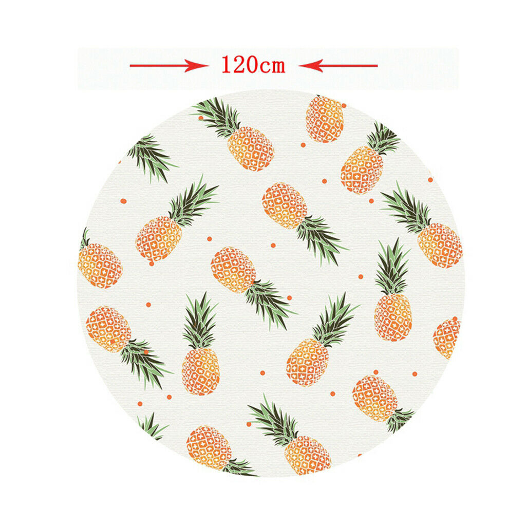 3X Replacement 48" Table Top Cover Table Cloth for Round Table Polyster