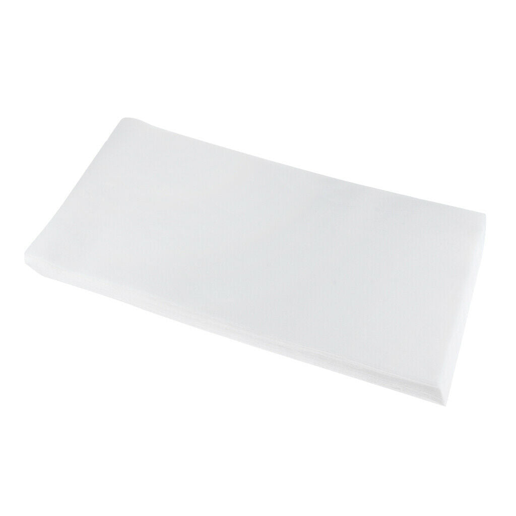 200x Disposable Feet Drying Cloth Non-woven Fabric Pillow Cover Paper Sheet