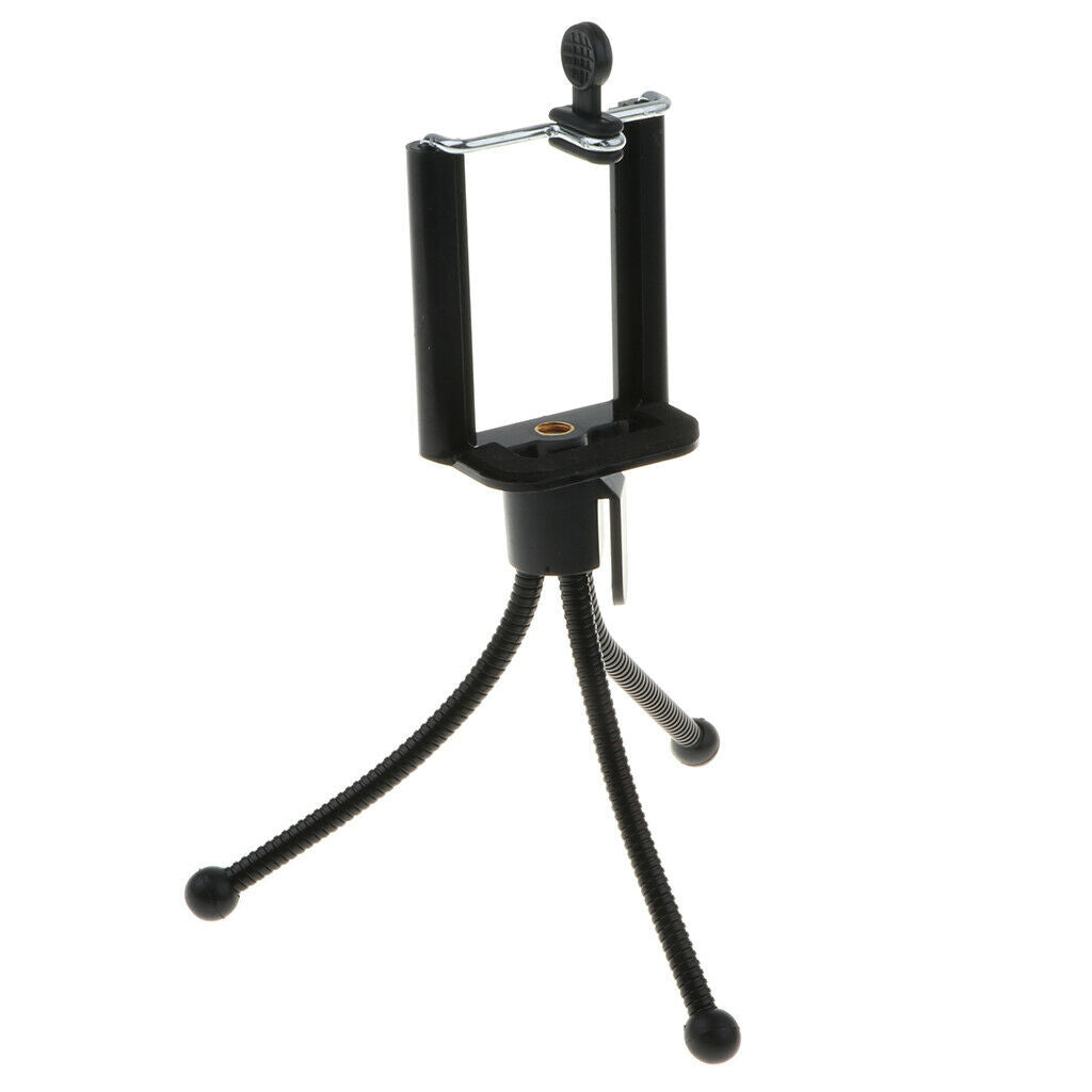 Universal Mini Tripod Flexible Octopus Tripod Holder Clip for Phone&Camera