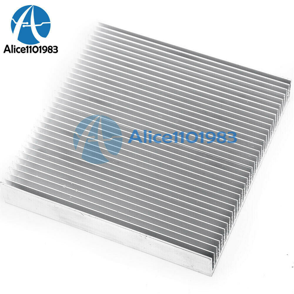 90x90x15mm Aluminum Heat Sink Cooling For LED Power IC Transistor DC Converter