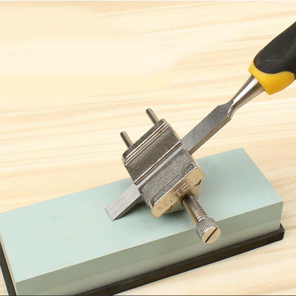 Fixed Angle Chisel Sharpener Side Clamping Graver DIY Woodworking Tools