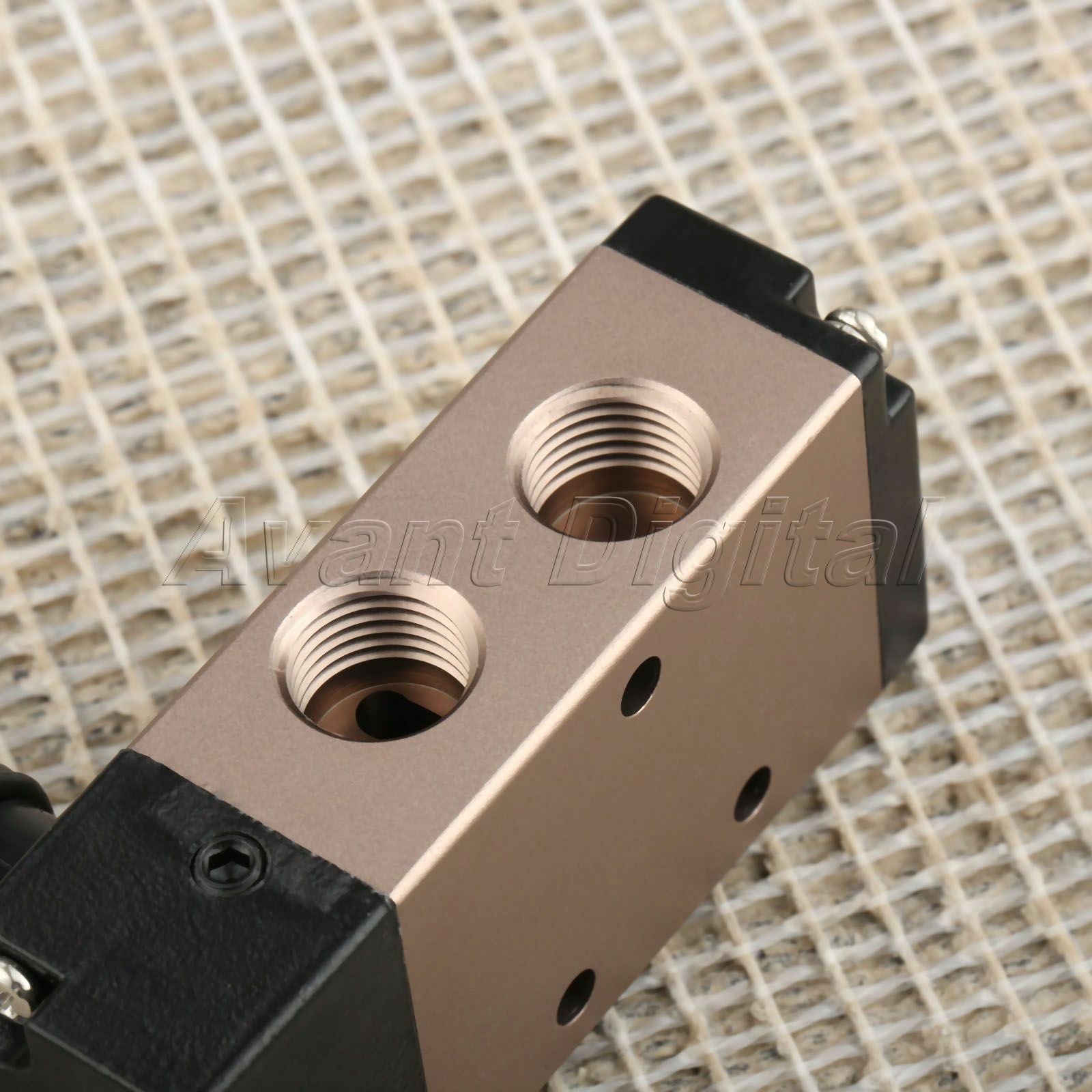 4H210-08 Manual Control Pneumatic Air Hand Lever Operated Valve Port 1/4" Use