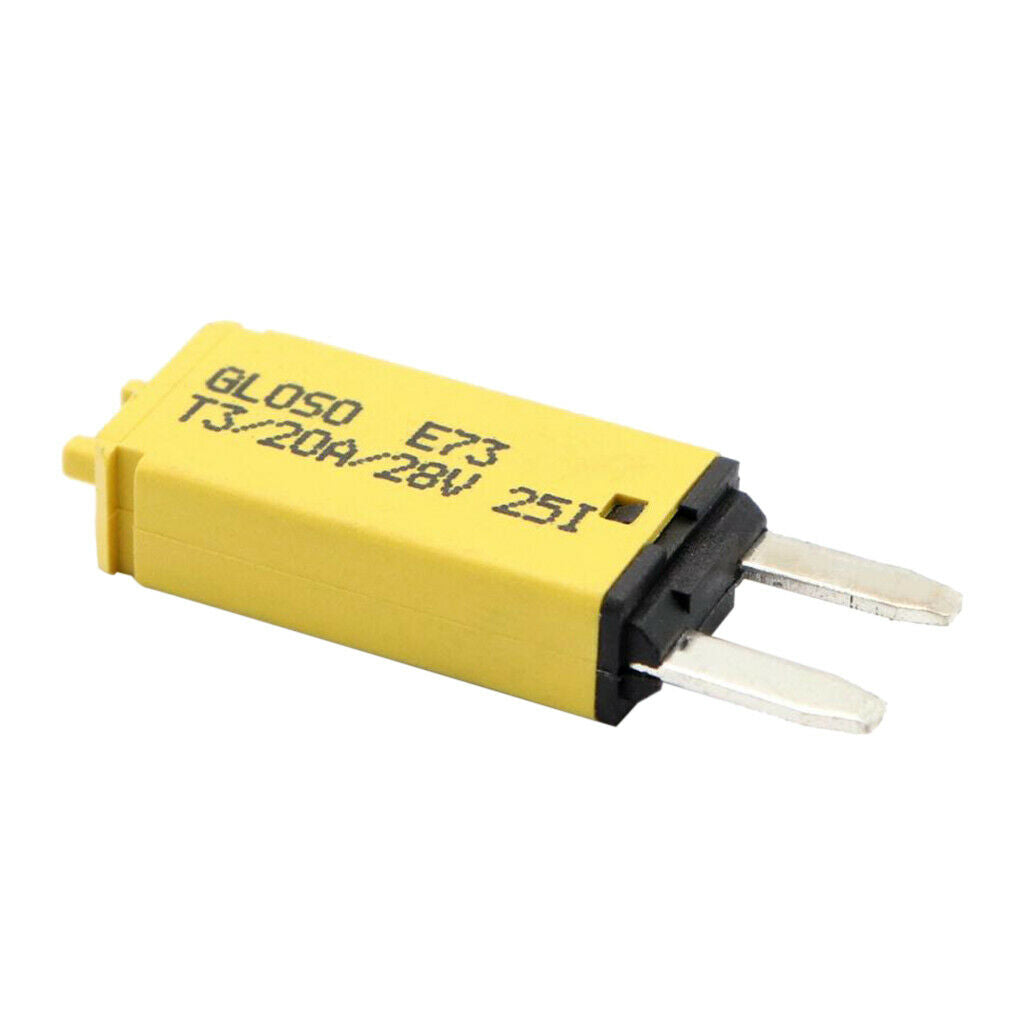 12V-24V Automotive Car Boat Circuit Breaker Samll  Fuse Resettable 20A