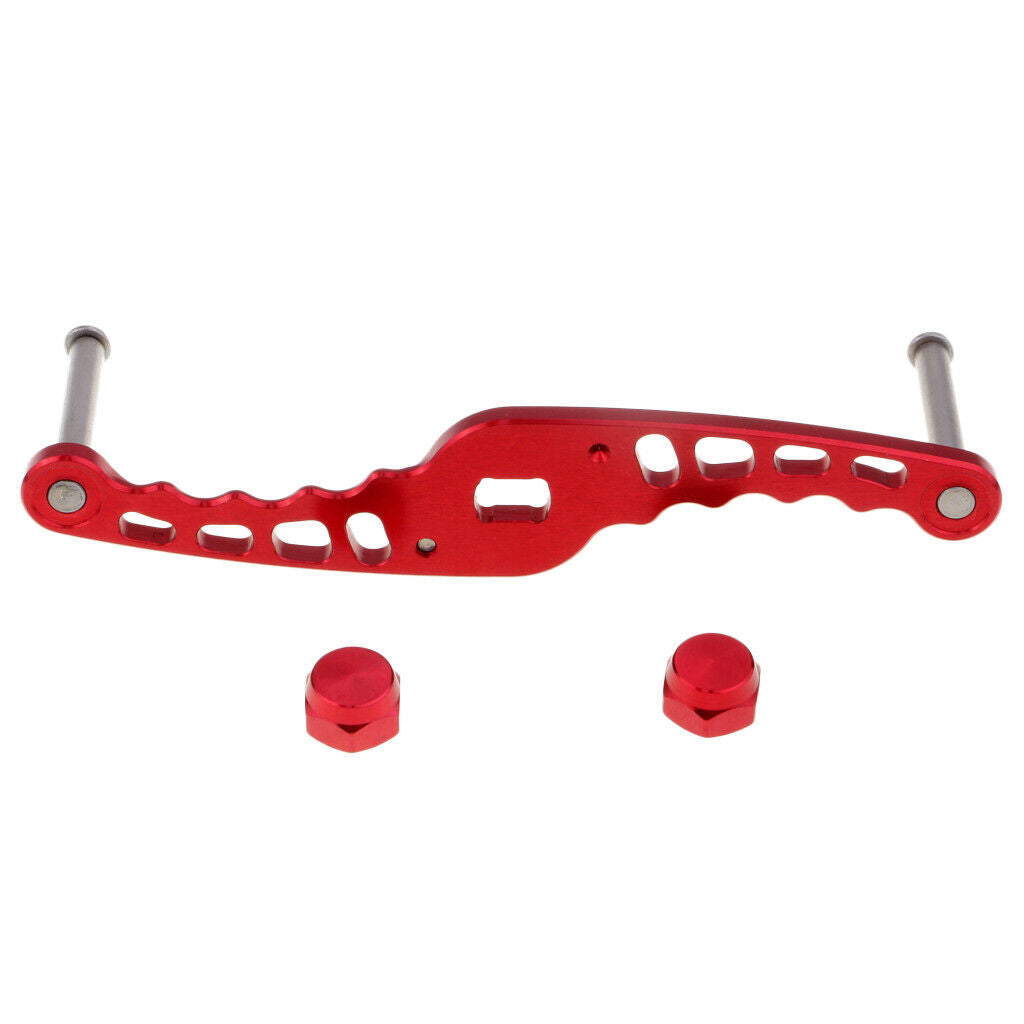 2 Piece Aluminum Alloy Fishing Reel Handle with Accessories Parts