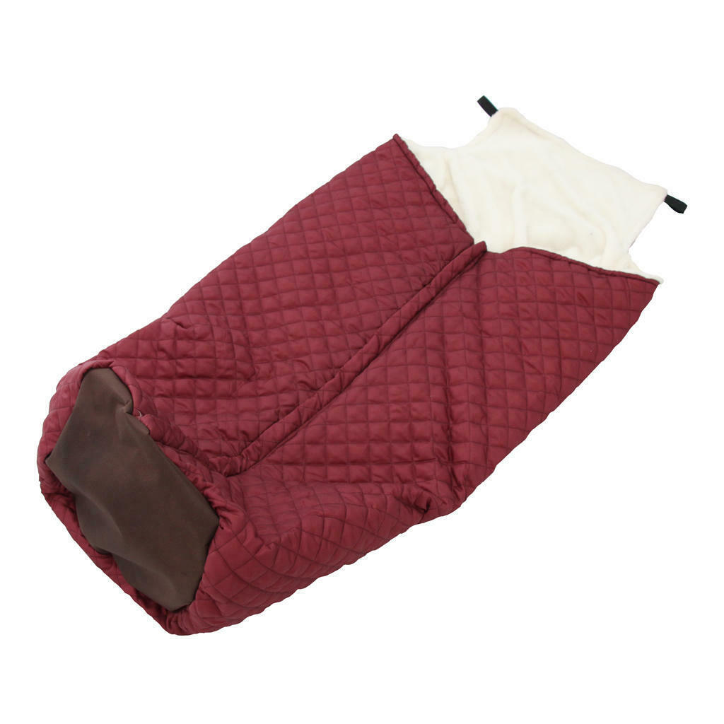 Thick Plush Fleece Lining Wheelchair Warmer Cover Windproof Adults Senior