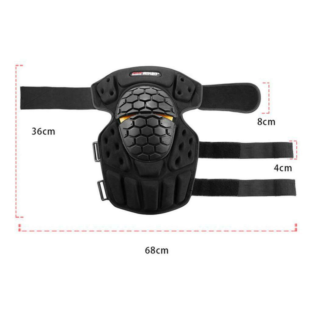 Heavy Duty Knee Pads Protective Motorcycle Guard Leg Braces Sleeve Protector