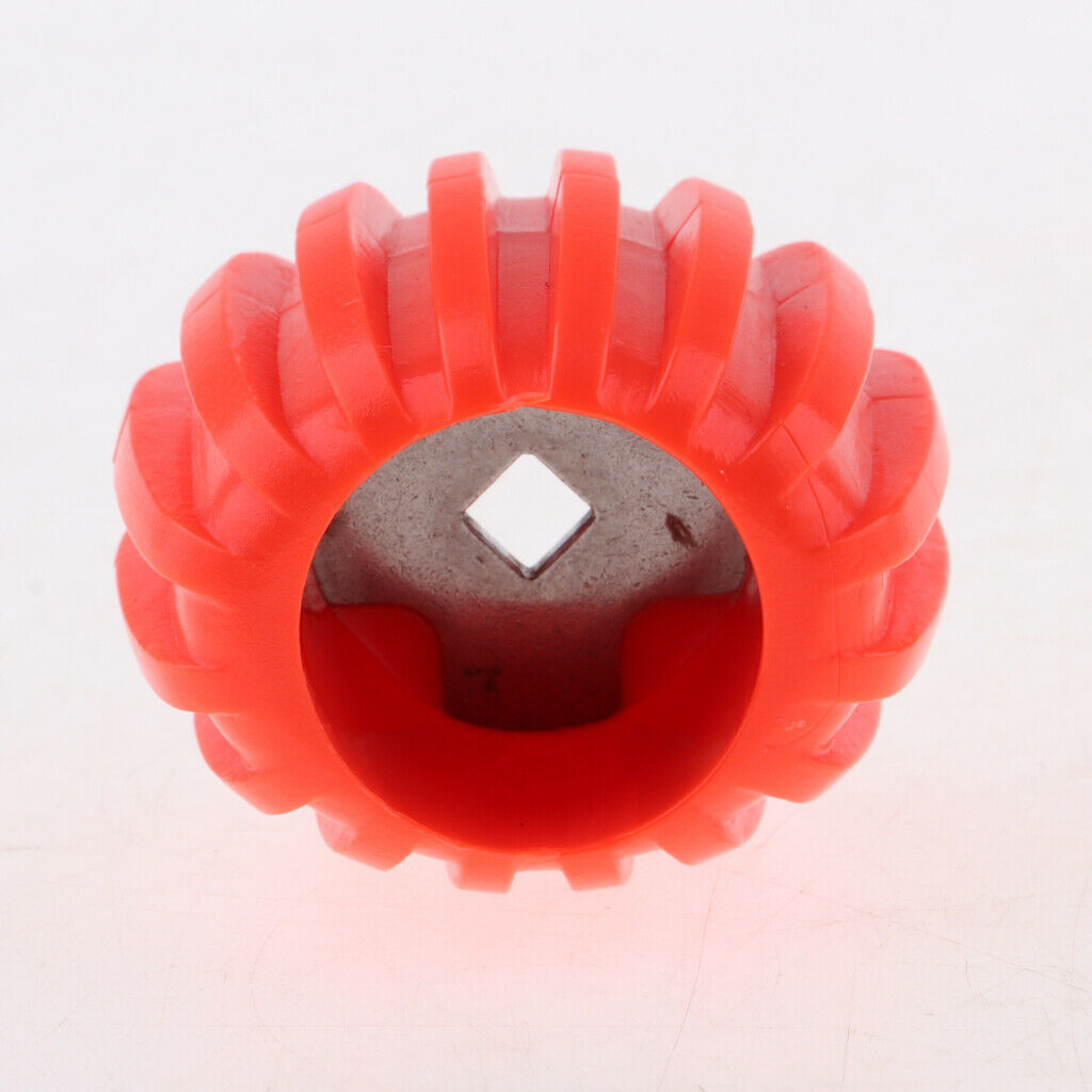 2X Scuba Diving Tank Valve Knob Handwheel On/Off Part Handgrip Accessory Orange