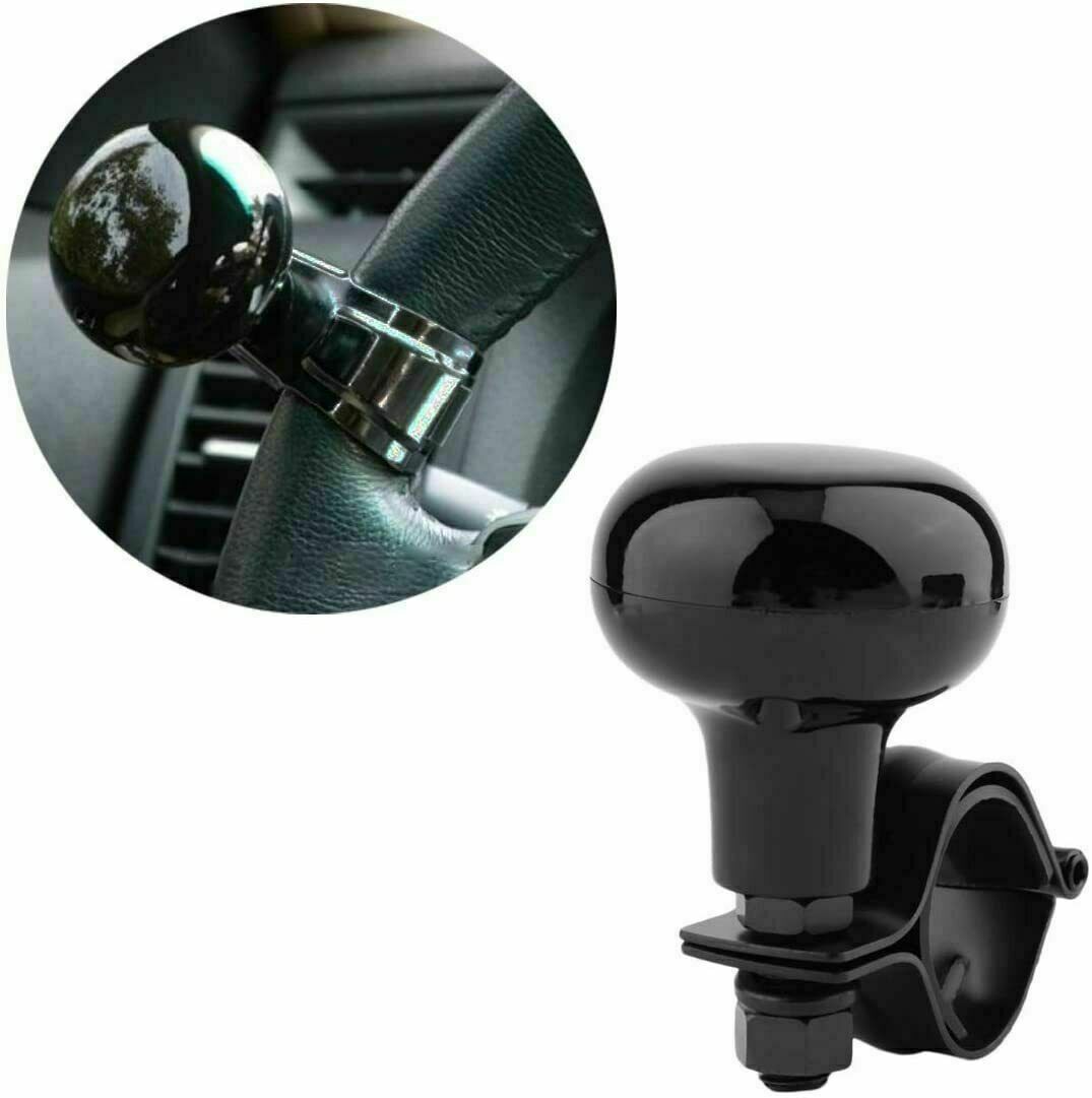 Auto Heavy Duty Suicide Knob Car Black Steering Wheel Spinner Handle Knob US
