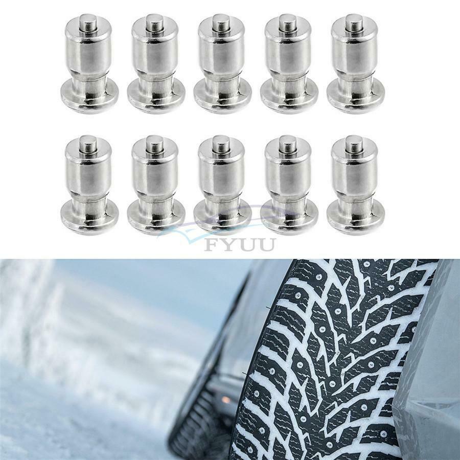 100PCS Winter Universal Car Motorcycle Tire Studs Snow Chain Studs 8-12-2 (mm)
