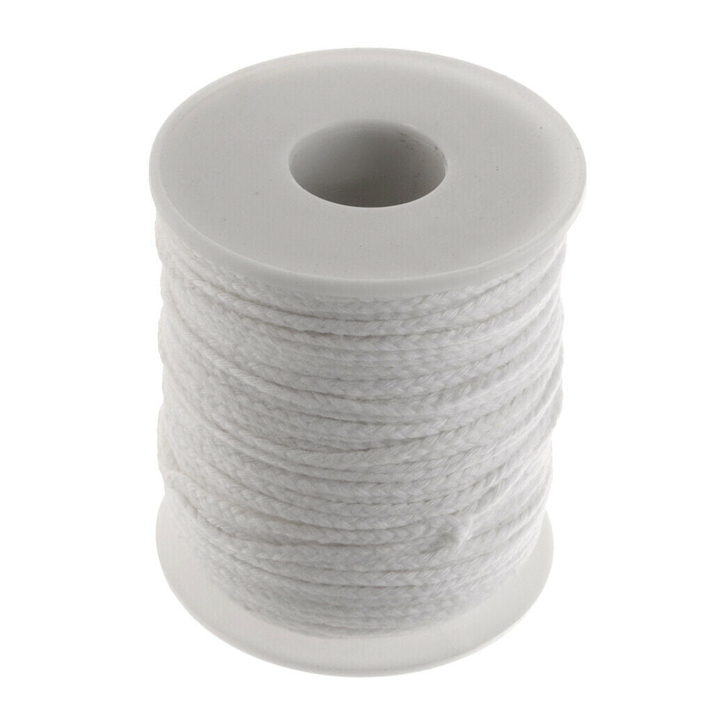 200ft Natural Cotton Beeswax Candle Wicks Low Smoke Wick DIY Tealight Supply