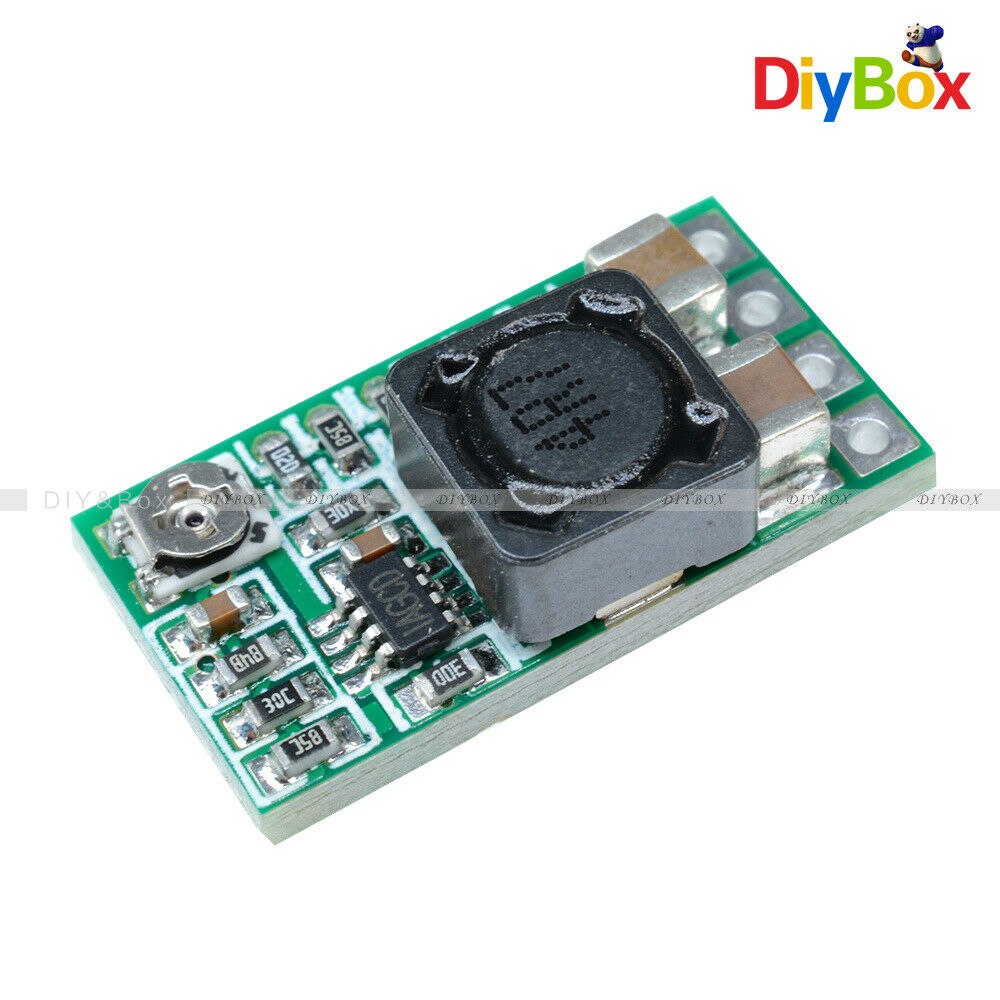2PCS Mini Buck Converter DC-DC 12-24V To 5V 3A Step Down Adjustable Power Module