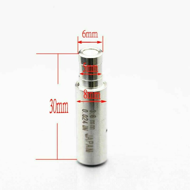 2PCS EDM Drill Ceramic Electrode White Ceramic Guide 1.9mm Puncher Machine