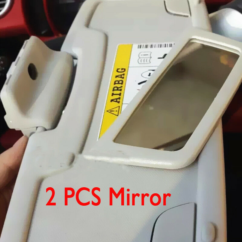 2PCS Fit For Mercedes Benz Smart Fortwo Sun Visor Cosmetic Make-up Mirror Pretty
