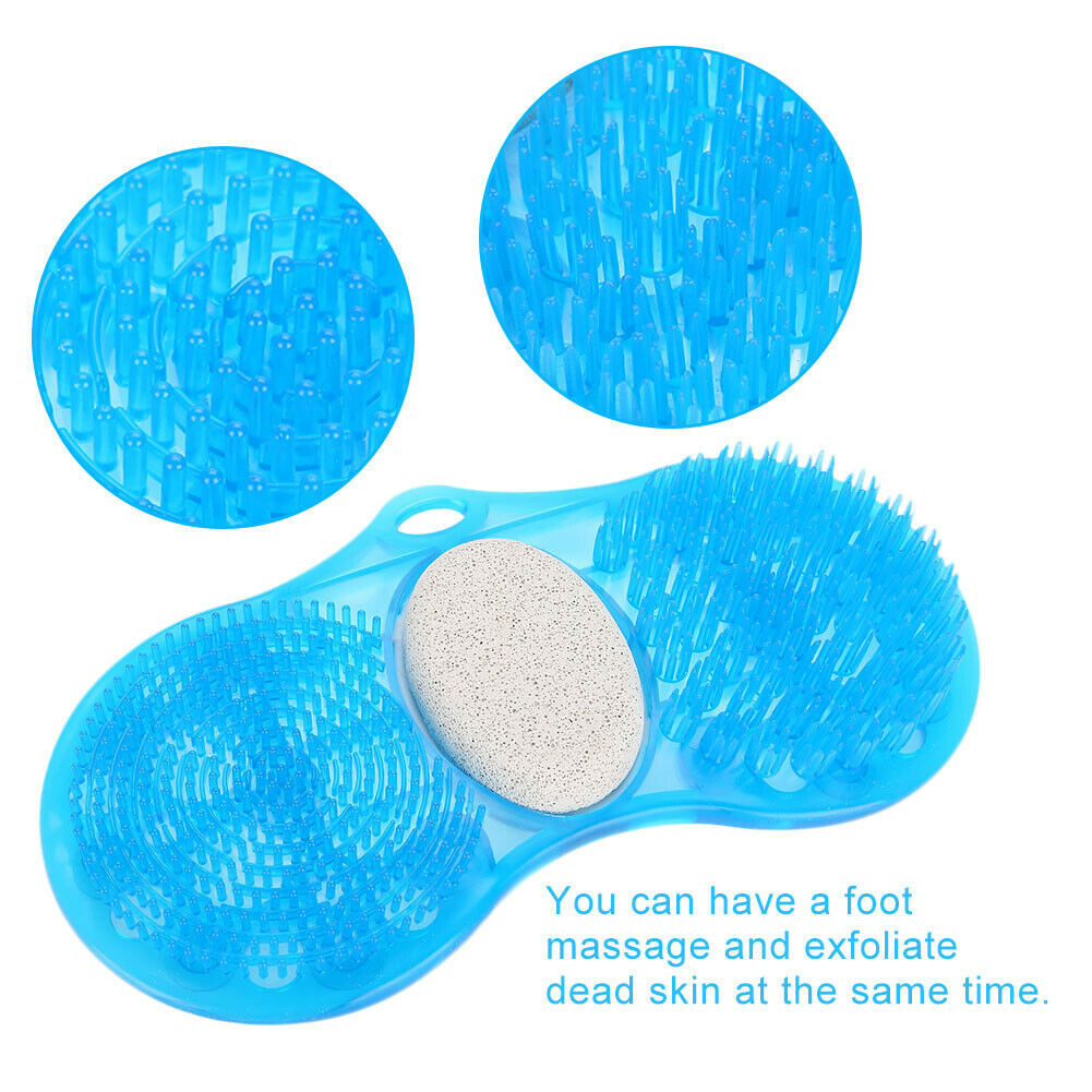 Bath Shower Mat Feet Massager Non Slip Foot Massage Pad Bathroom Mats Anti Slip