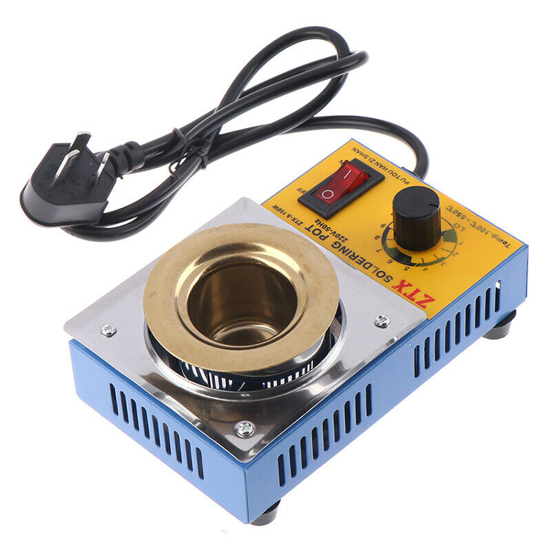 100-550°C Solder Pot Soldering Desoldering Bath Stainless Steel Plate HOTY1