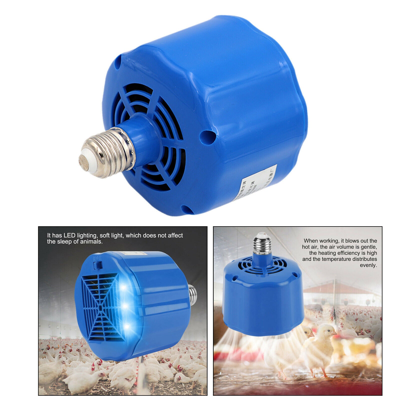 Animal Warm Lights Piglets Chickens Duck Warm Lamps Heater for Incubator