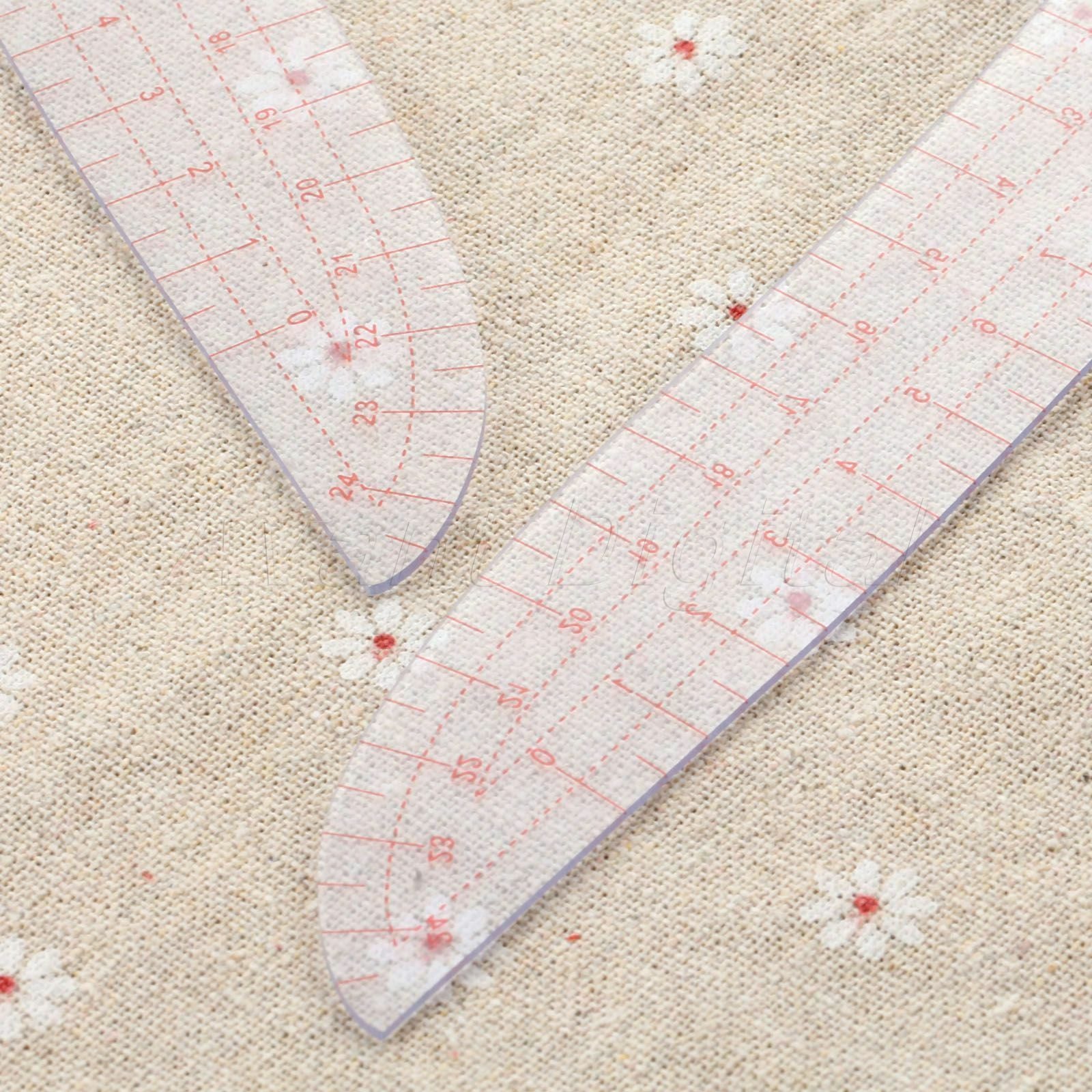French Curve Comma Shaped Sewing Kit Plastic Curve Ruler Styling Design Ruler
