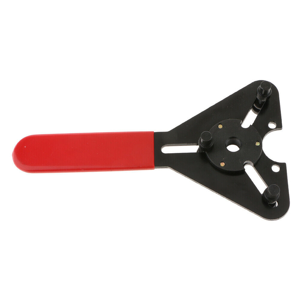 Metal A/C Compressor Clutch Installer/Remover Kit Three-studs Spanner Wrench