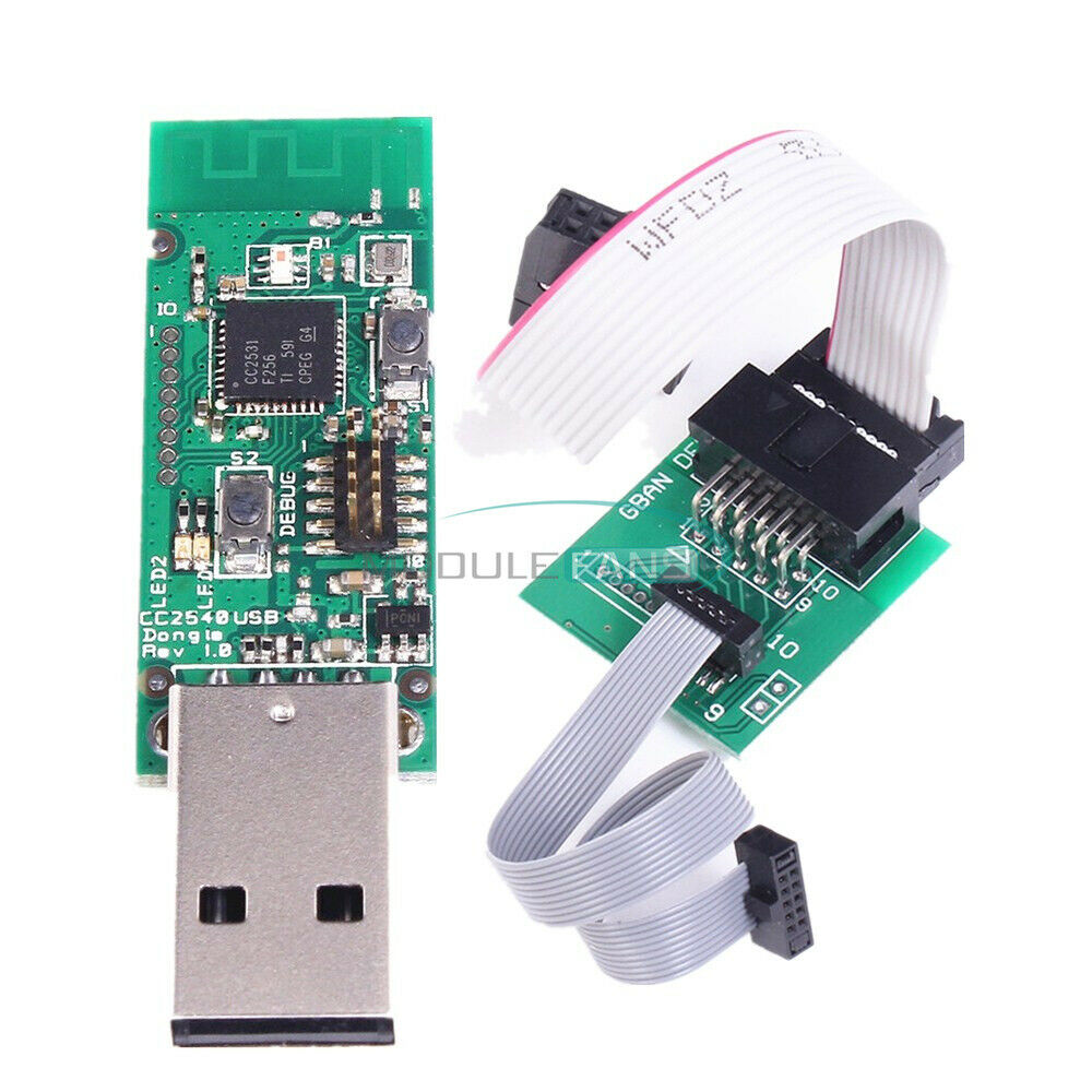 Bluetooth 4.0 CC2531 Sniffer Protocol Board USB Interface +Downloader for Zigbee