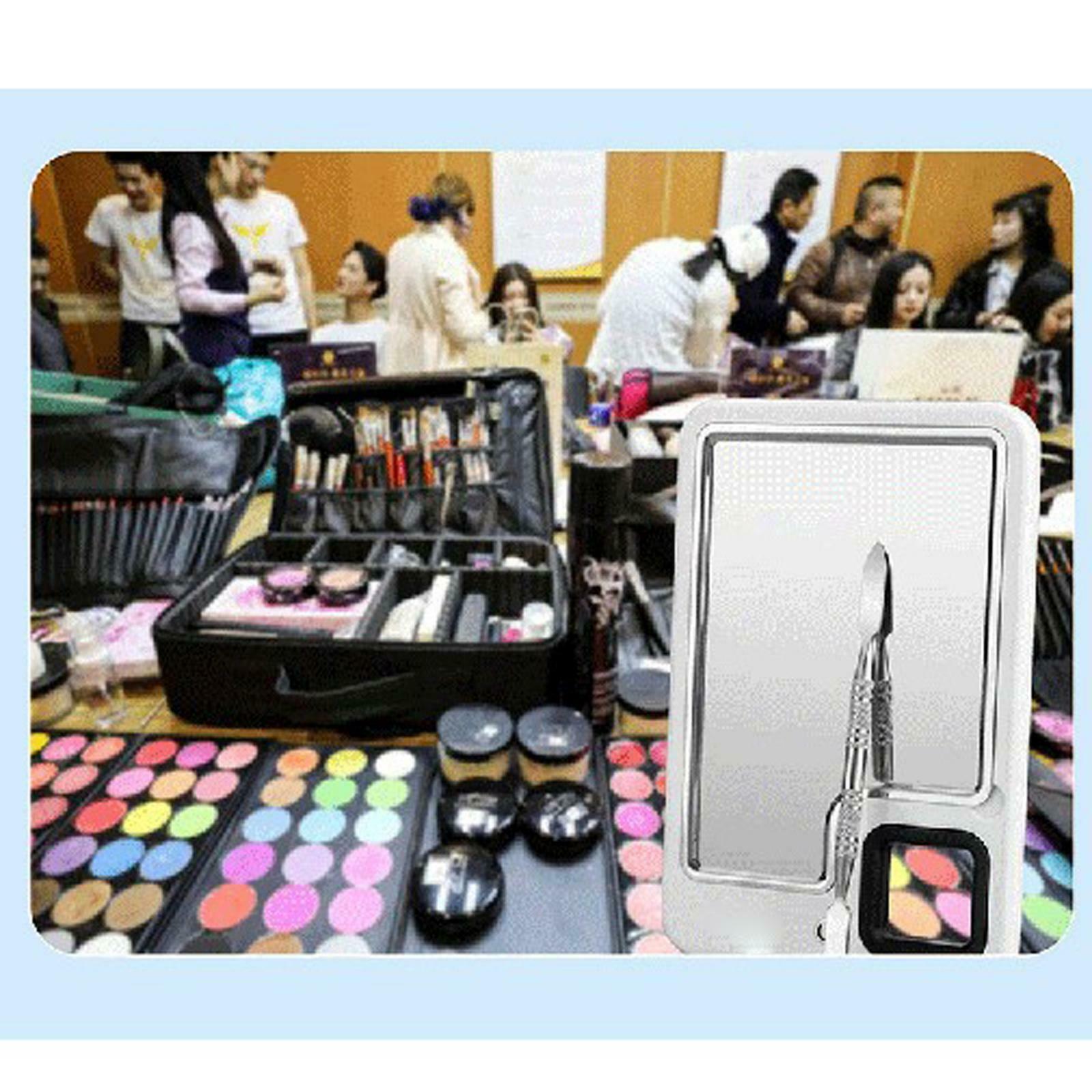 Heated Makeup Palette Artist Tool Eye Shadow Pigment Mixing With Spatula