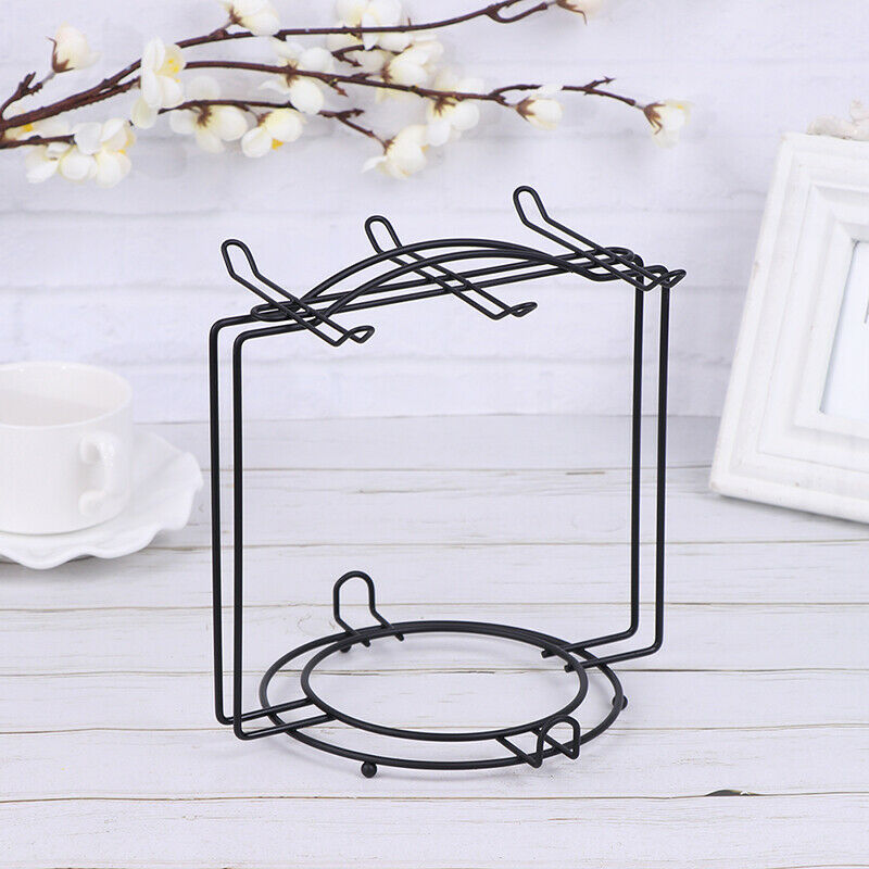6-Cup Capacity Water Draining Coffee Cup Plate Holder Storage Rack OrganizerBDA