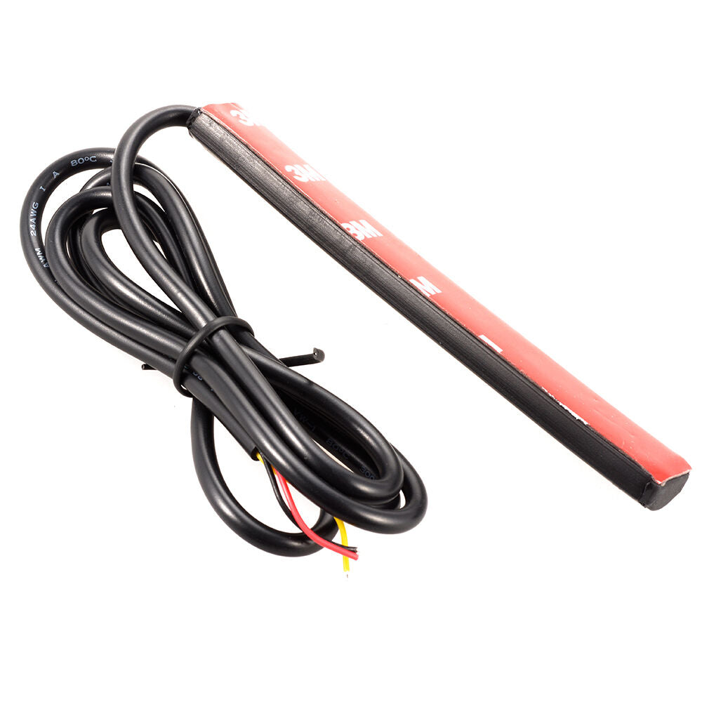 18LED Amber/Red Motorcycle ATV Tail Brake Stop Turn Signal Taillight Strip Light