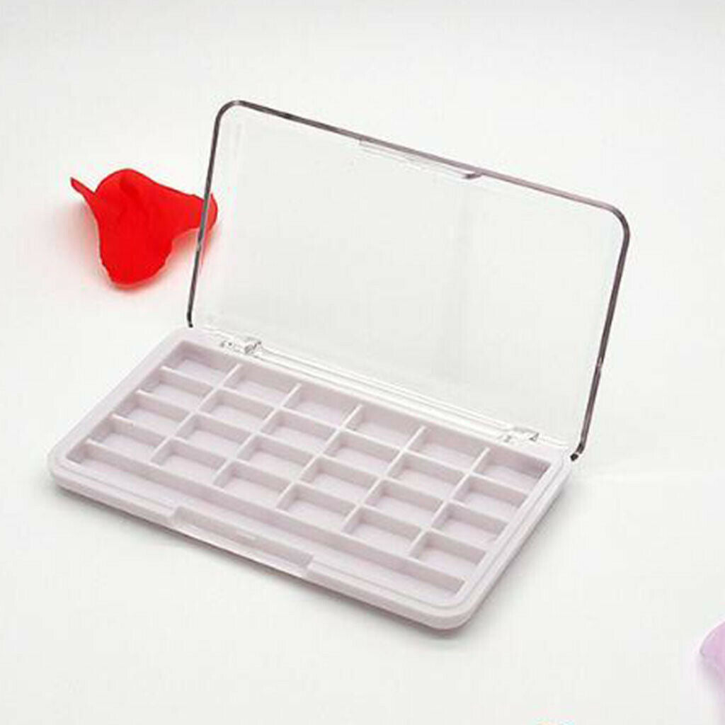3x 24 Grids Empty Makeup Lipstick Lip Balm Powder Palette Case Container