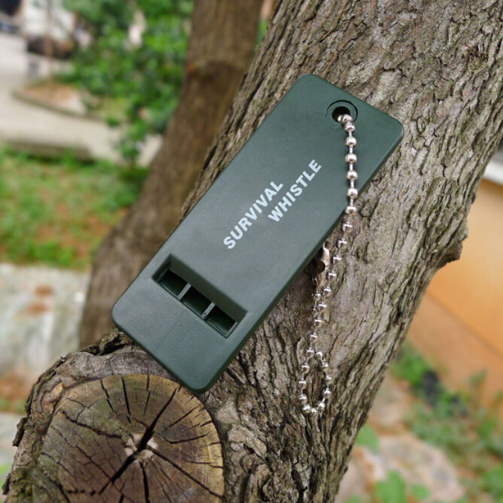 Emergency Survival Whistle Rescue Tool Signal Sound Outdoor Camping Hiking.l8