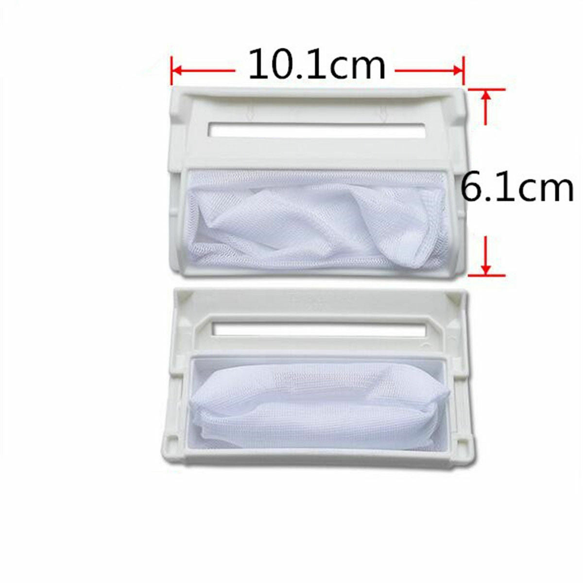 2pcs Lint Filter Sieve Part Net Washer Filter For LG Washing Machine 10.1x6.1cm