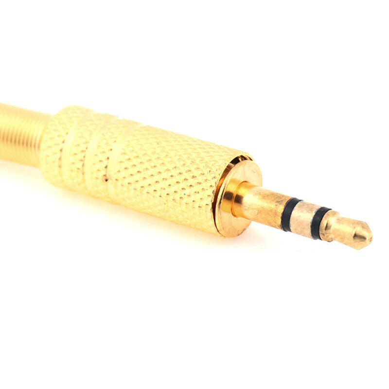 2Pcs Stereo 3.5mm Headphone Earphone DIY Male Audio Jack Plug Solder Conn.l8
