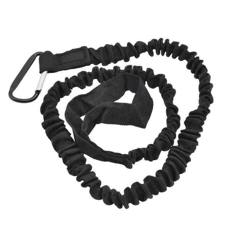 Kayak Paddle Leash Safety Tool Lanyard Kayak Accessories Stretchable Coiled Rod
