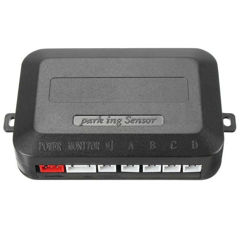 Car Parking 4 Hidden Sensors 13mm Reverse Backup Rear Radar Sound Buzzer Alarm