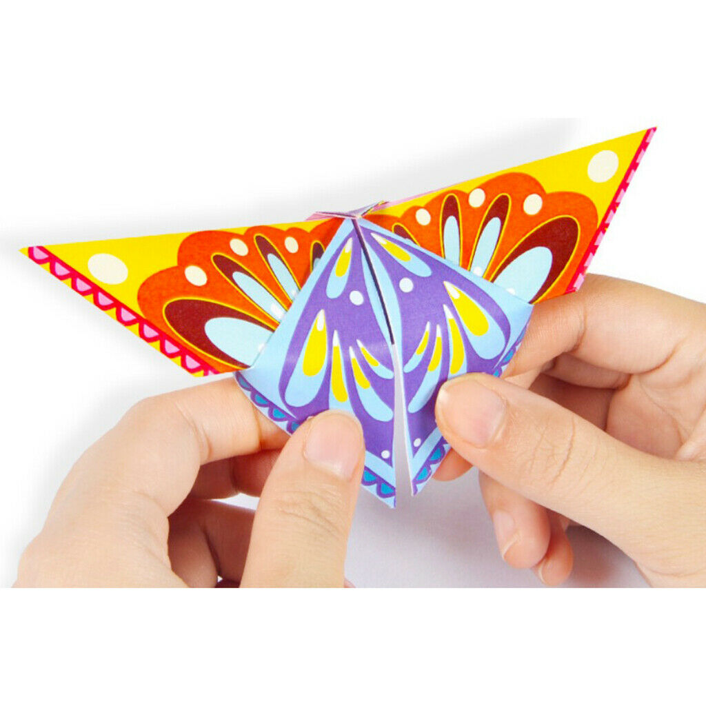 Origami DIY Toys Origami Folding Papers Book Kit 54 Patterns 108 Fold Papers