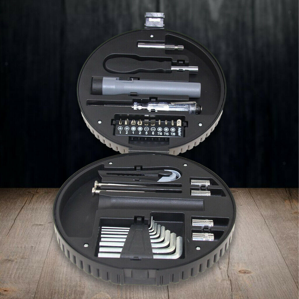 Pack of 29 General Household Repair Maintenance Hand Tool with Storage Case