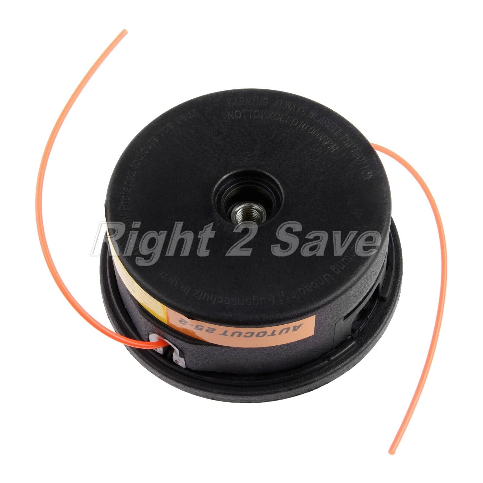 For STIHL Trimmer Head Black Universal Brushcutter Double Line Garden Tool Parts