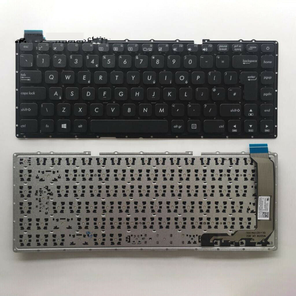 New UK English Layout Keyobard without Frame for Asus X441 X441SA X441UA