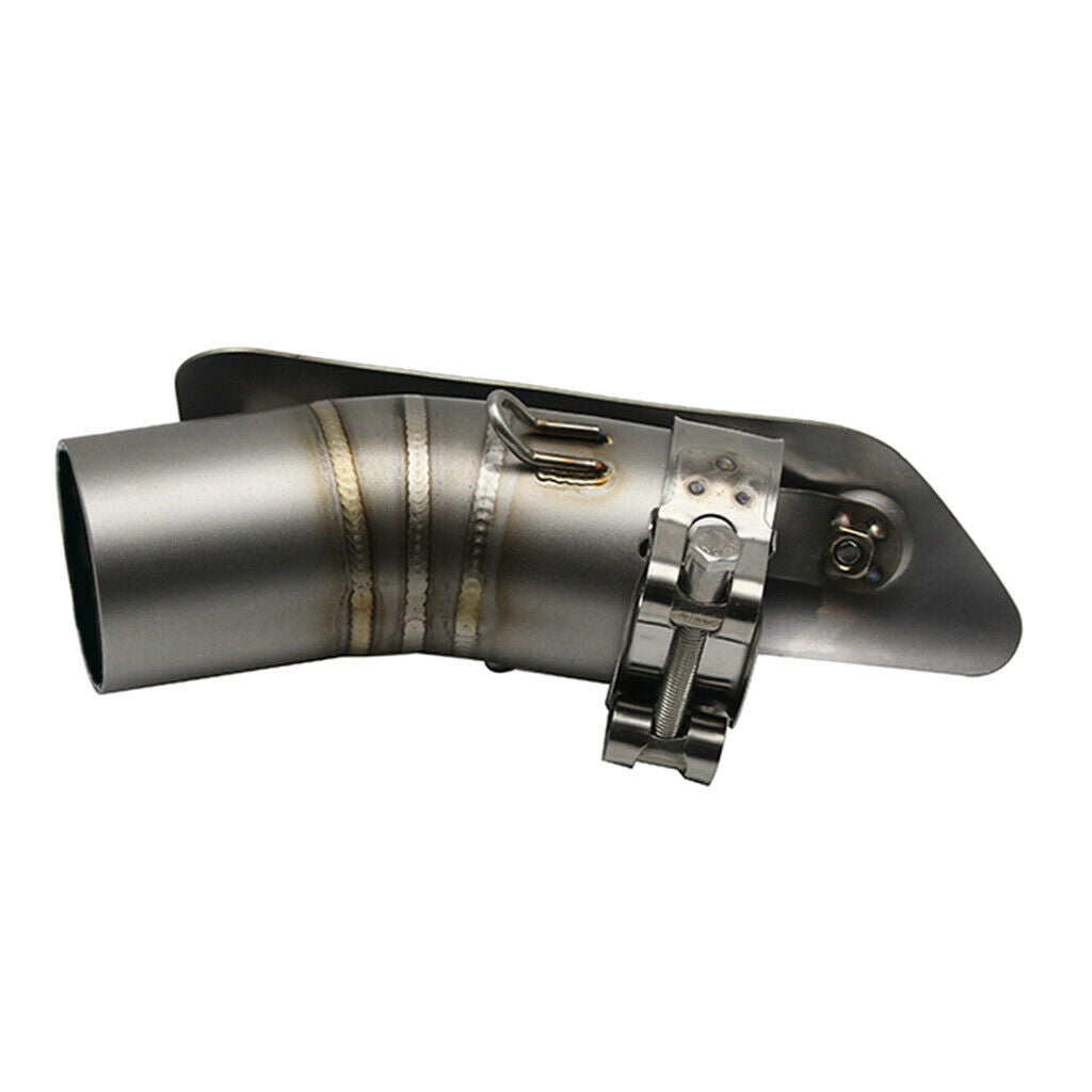 Motorcycle Exhaust Vent Middle Link Connection Pipe Slip-on 51mm 2 inch Adapter