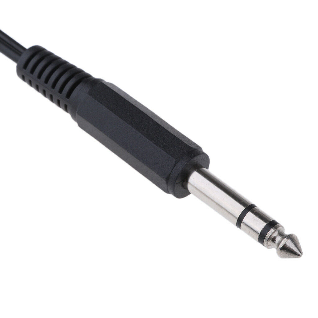 6.35mm Male Plug to 2-Female RCA   Audio Adapter Cable - 200mm/ 0.66 Feet