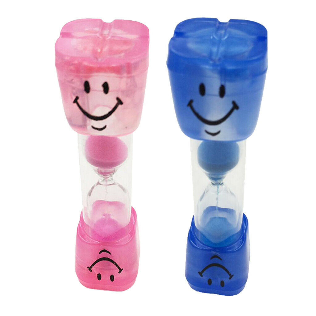 2Pack 3 Minutes Sand Timer Cooking Yoga Plank Clock Hourglass Home Decor