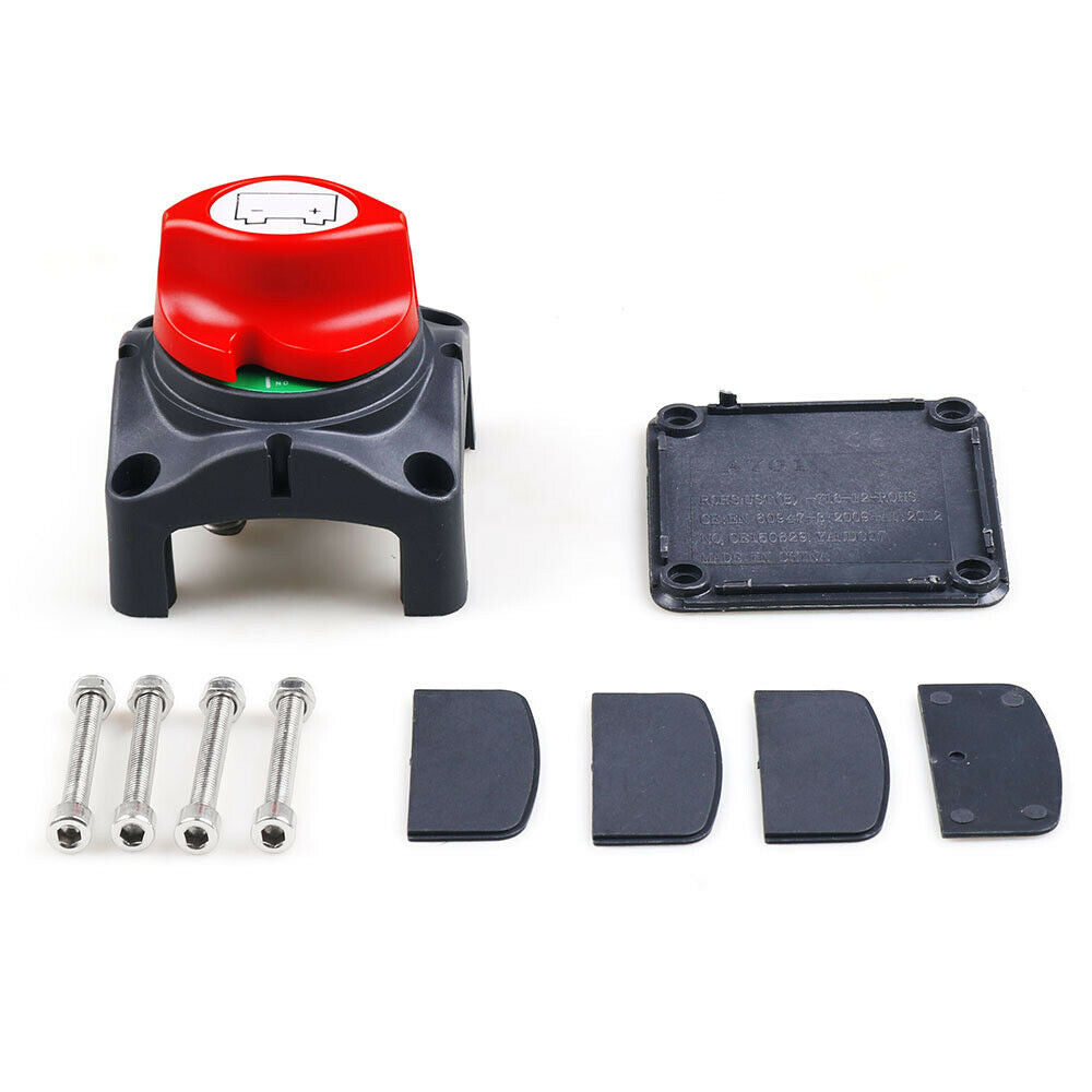 12V-60V 100A-300A Car Auto RV Marine Boat Battery Disconnect Rotary Switch Cut